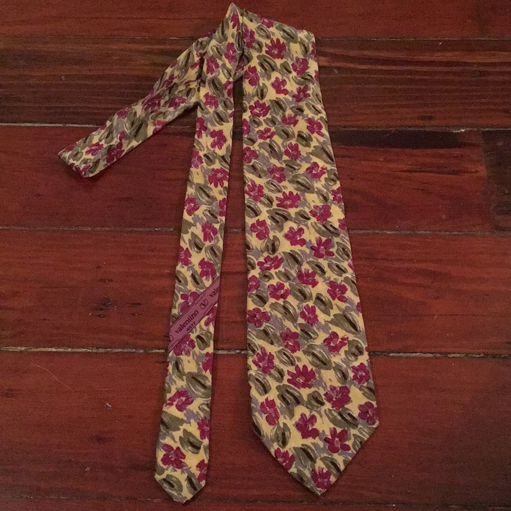 Valentino luxury silk tie